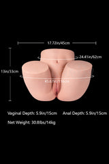 female butt sex doll
