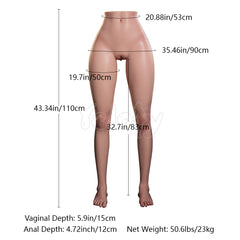 Lila Sex Doll Legs Size