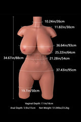 big ass torso sex doll
