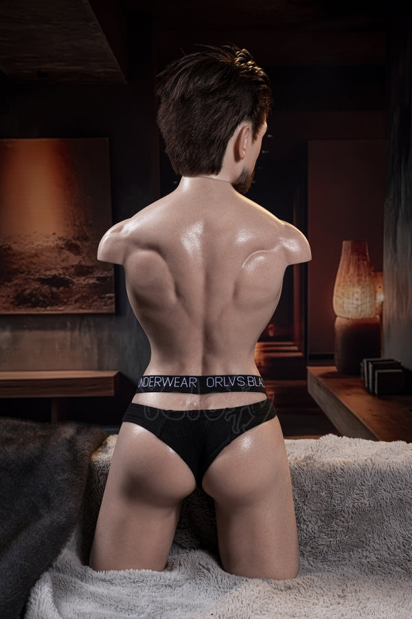 Bodybuilder Male Torso Doll