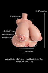 bbw love doll torso size