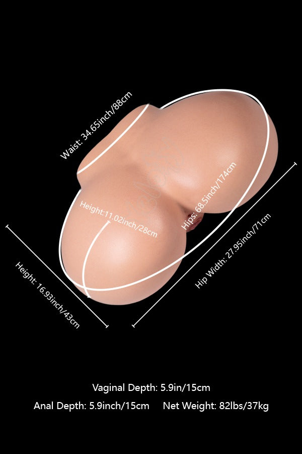 big silicone ass sex toy size