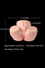 sex doll butt size