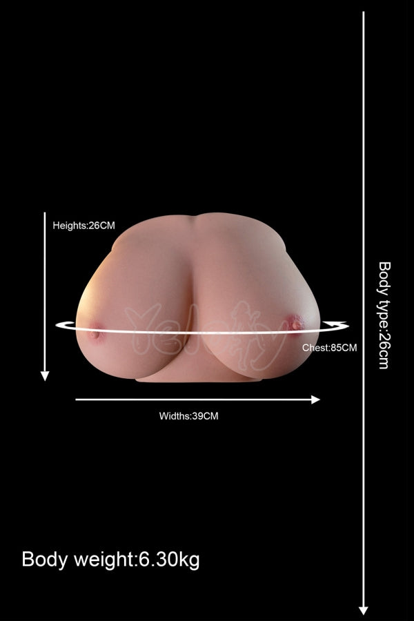 silicone torso stroker