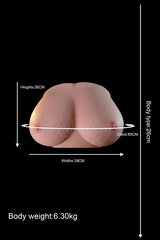 silicone torso stroker