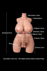 Trans Sex Doll Torso B12 Size