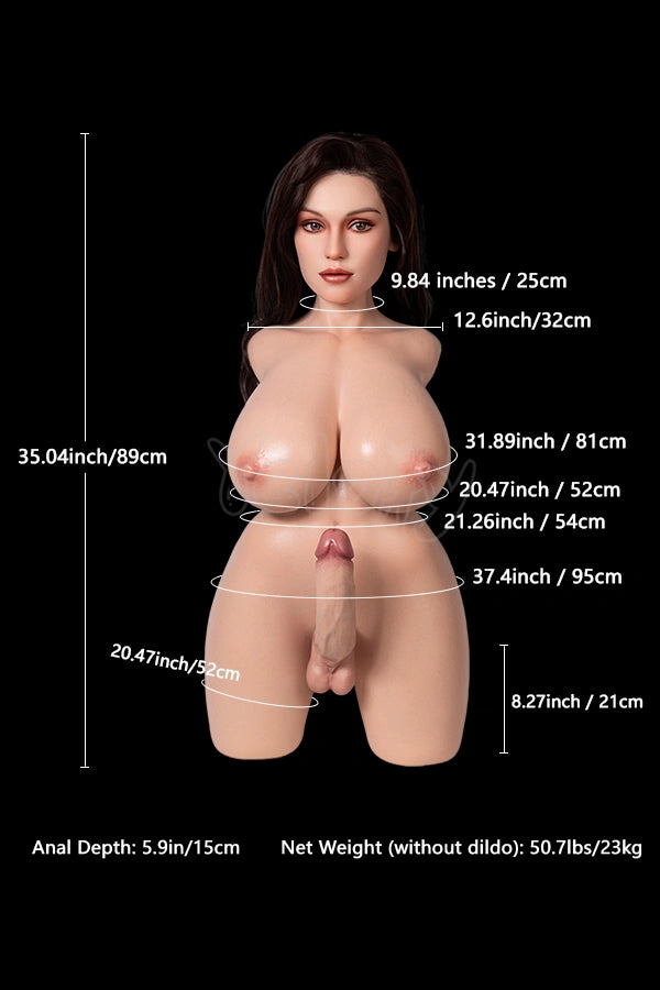 tran torso sex doll size